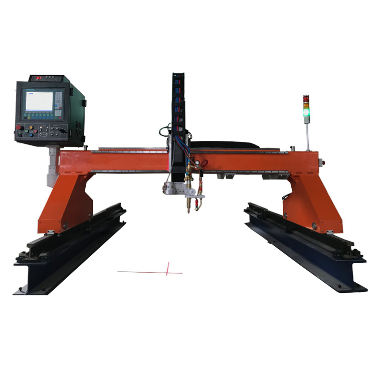 2000*6000mm Brugtype Cnc de Hoge Nauwkeurigheid van de Plasmasnijmachine